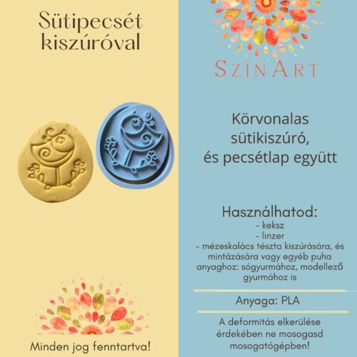 Madaras sütipecsét kiszúróval