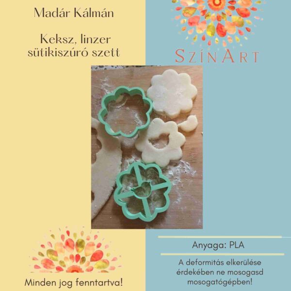 Madár Kálmán linzer kiszúró szett