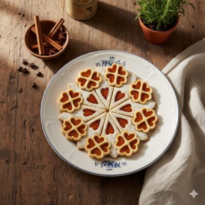 Szivecskés virágos sütiszett