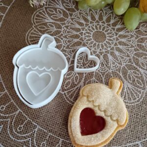 Makk linzer kiszúró és mintázó
