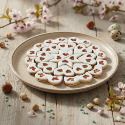 Szív pillangó sütiszett