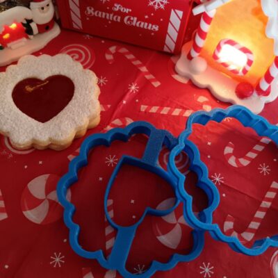 Linzer kiszúró szett szívvel