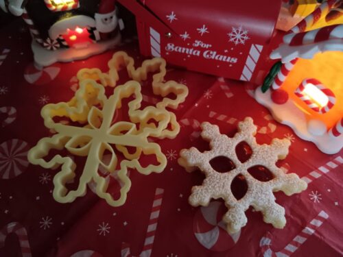 Csillag linzer 4 bogyókás kiszúró szett