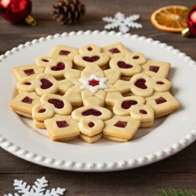 Óriás hópehely sütiszett