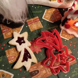Hullócsillag linzer kiszúró szett
