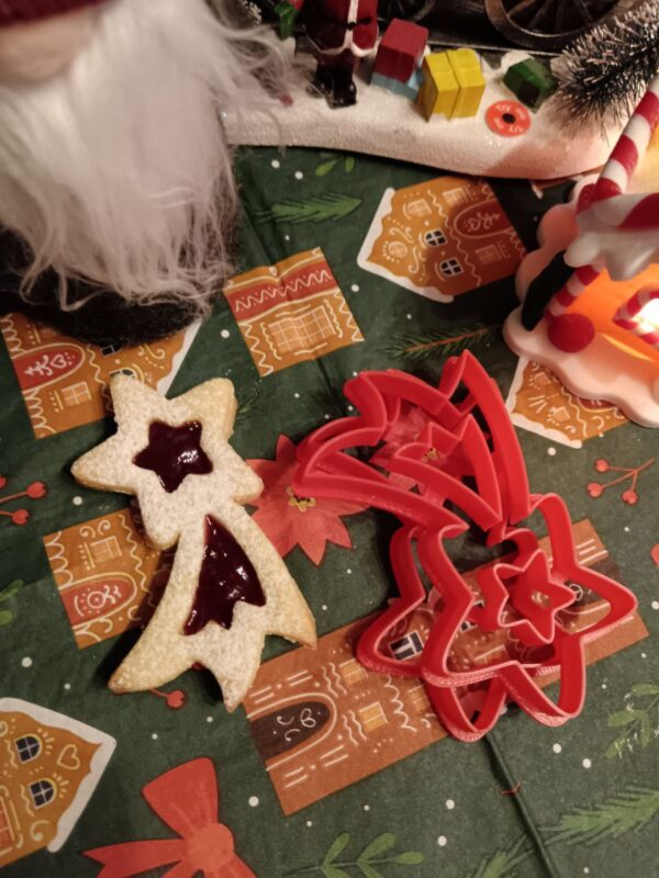 Hullócsillag linzer kiszúró szett