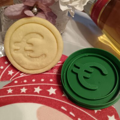 Euro tallér linzer kiszúró és mintázó