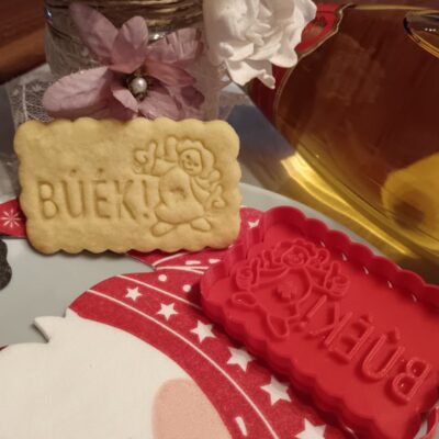 BÚÉK angyalkás linzer kiszúró szett és mintázó