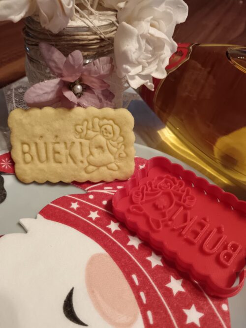 BÚÉK angyalkás linzer kiszúró szett és mintázó