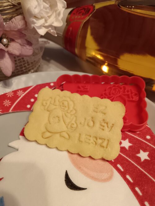 Ez jó év lesz linzer kiszúró szett és mintázó