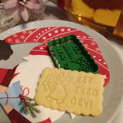 Ezt neked óév linzer kiszúró szett és mintázó