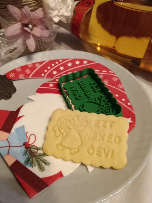 Ezt neked óév linzer kiszúró szett és mintázó