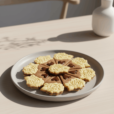 Szívrózsa sütiszett