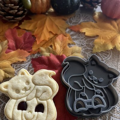 Tökös mókusmanó linzer kiszúró szett és mintázó