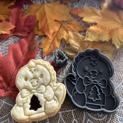 Fenyődínó linzer kiszúró szett és mintázó