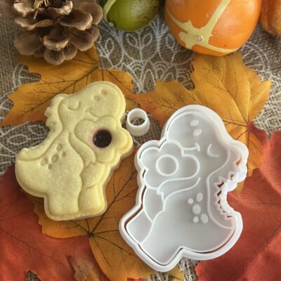 Virágölelő Dinó kiszúró szett és mintázó