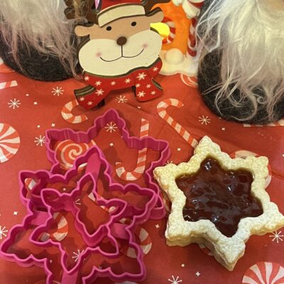 Édes csillagpehely linzer kiszúró szett