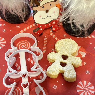 Duplaszív mézimanó linzer kiszúró szett