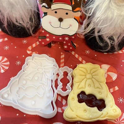 Édes puttonyka linzer kiszúró szett és mintázó