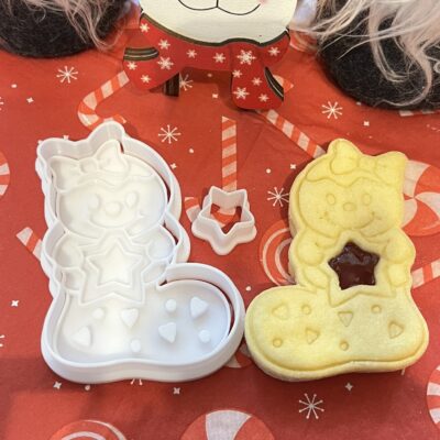 Mézimanó csizmában linzer kiszúró szett és mintázó