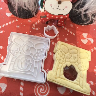 Melengető kandallósüti linzer kiszúró szett és mintázó