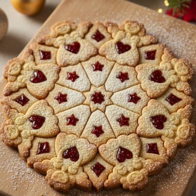 Angyalszíves ünnepi sütiszett