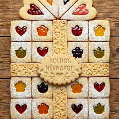 Születésnapi és névnapi édes ajándék sütiszett