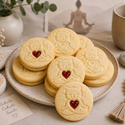 Meditáló Mici linzer kiszúró szett