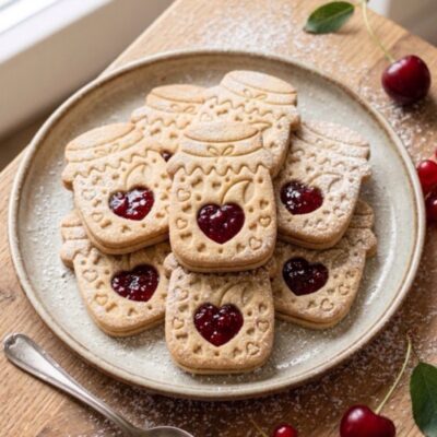 Nagyi cseresznyedzsemje linzer kiszúró szett