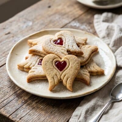 Angyalszív linzer kiszúró szett