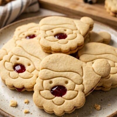 Télapócska linzer kiszúró szett