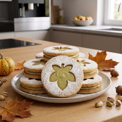 Kuckólevél linzer kiszúró szett