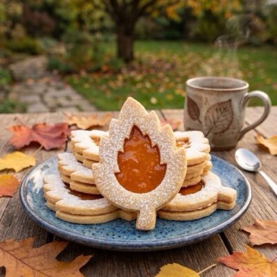 Levélmanó linzer kiszúró szett